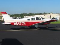 N8470H @ ZPH - Arriving at Zephyrhills, FL - by Bob Simmermon