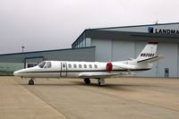 N820QS @ CID - On the Landmark ramp