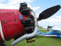 N8471D @ LAL - Wright radial engine.  Sun N Fun 2008 - by Bob Simmermon