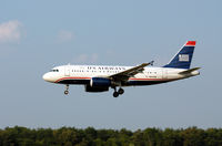 N807AW @ BWI - on final at BWI - by J.G. Handelman