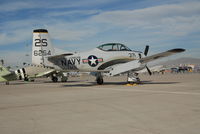 N28CQ @ LSV - On ramp at Aviation Nation Nellis AFB NV