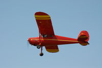 N33U @ MD18 - Take off at Horn Pt. Antique  Fly In - by J.G. Handelman