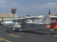 N55PF @ SZP - 1966 Cessna 182K SKYLANE, Continental O-470-S 230 Hp - by Doug Robertson