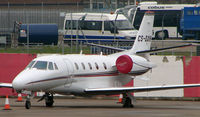 CS-DXH @ EGGW - Netjets Europe Citation 560 Excel on Luton Stand 71 - by Terry Fletcher