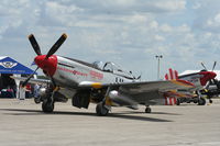 N151MC @ KLAL - North American P-51D - by Mark Pasqualino