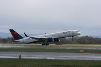 N713TW @ EGCC - Taken at Manchester Airport on a typical showery April day - by Steve Staunton