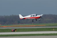 N220HG @ KCAK - landing in cak - by Gary starcher