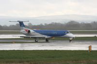 G-RJXD @ EGCC - Taken at Manchester Airport on a typical showery April day - by Steve Staunton