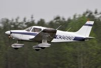 N30609 @ 5W8 - Departing runway 4 (in the rain) - by John W. Thomas