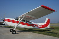 N1644M @ KJVL - Cessna A185E
