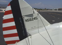 N56245 @ SZP - 1942 Boeing Stearman A75N1 (PT17), Jacobs R755-B2M 275 Hp upgrade, tail data - by Doug Robertson