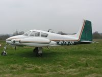 N1757H @ EGLG - Vintage Cessna 310 at Panshanger