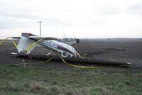 N9832G - Off field landing after engine quit. - by Tomasz Korwel