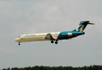 N927AT @ BWI - Before touch down at BWI