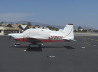 N28611 @ SZP - 1977 Grumman American AA-5B TIGER, Lycoming O-360-A4K 180 Hp - by Doug Robertson