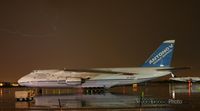 UR-82027 @ CLT - Canon 5d, 28mm, f11, ISO 100, 30 second exposure - by GoodePhoto
