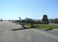 N556TR @ SZP - 1968 Nanchang China CJ-6A, Vedeneev  (Ivchenko) 9 cylinder 360 Hp radial upgrade conversion - by Doug Robertson