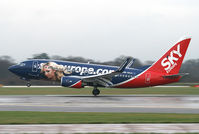 OM-NGA @ EGCC - SKY 737 - by Kevin Murphy