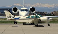 N7215R @ APA - Taxiing in front of a jet. - by Victor Agababov