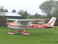 G-AWUL - Cessna F150 seen at Hinton-in-the-Hedges - by Simon Palmer