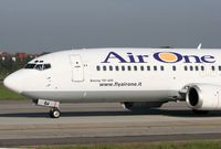 EI-COJ @ LIN - AIR ONE B737 nose