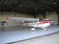 N910MF @ KFCM - Parked inside the hangar at ASI. - by Mitch Sando