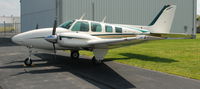N5AL @ DAN - 1973 Beech 58 in Danville Va. - by Richard T Davis