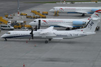 HB-JGA @ VIE - Sky Work Airlines DeHavilland Canada Dash 8-400 - by Thomas Ramgraber-VAP