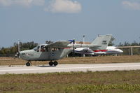 N138RM @ TIX - Brought back with one engine for a safe landing