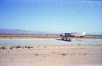 N1763Q @ L71 - My first solo flight; a touch-and-go at California City - by AWE