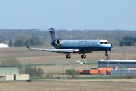 N770SK @ CID - Arriving runway 27, short final