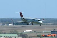 N824AY @ CID - Arriving Runway 27