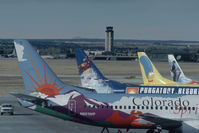 N951WP @ KCOS - Western Pacific Boeing 737-300 - by Yakfreak - VAP