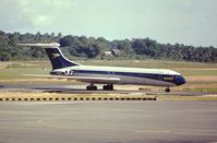 G-ASGO @ QPG - Taxying in at Paya Lebar 1970. - by KeithMac