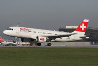 HB-IJO @ LOWW - SWISS - by Delta Kilo