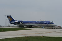 N698BR @ KMKE - CL-600-2B19 - by Mark Pasqualino