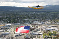N4263A @ MFR - During a memorial flight for local figherfighters - by Rotor-Head, Inc.