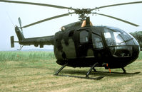 B-76 @ EHDL - During the 1988 air show many Bolkow helicopters were on show. It was the last ever air show on Deelen air base, that is directly adjecent to the Hoge Veluwe National Nature Reserve. - by Joop de Groot