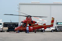 N699RH @ FTW - Fire Service in for maintenance - by Zane Adams