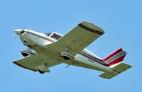 N2041R @ HBI - Departing runway 21 - by John W. Thomas