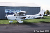 ZK-CEO @ NZAR - Skyhawk Luxury Tours Ltd., Lower Hutt - 2005