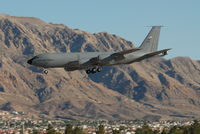 57-1469 @ LSV - KC-135R on final @ Nellis AFB Nevada