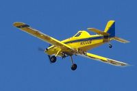 N5044N @ 0O5 - Air Tractor departing University Airport, Davis, CA