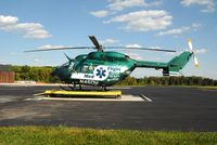 N460H @ OSU - Med Evac Helo at Ohio State Univ. Airport - by J.G. Handelman
