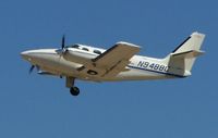 N9488C @ EDU - Cessna T303 departing EDU