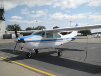 N6654N @ KLVK - T210N - by sonecdave