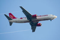 TC-TJD @ LEMG - Touristic Jet 737 11 miles out from Malaga