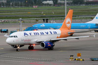 EK-32011 @ EHAM - Armavia A320 at Schiphol