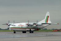 LZ-BAC @ EGCC - Bulgarian Antonov An-12 at Manchester