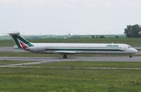 I-DANR @ LOWW - Alitalia   MD82 - by Delta Kilo